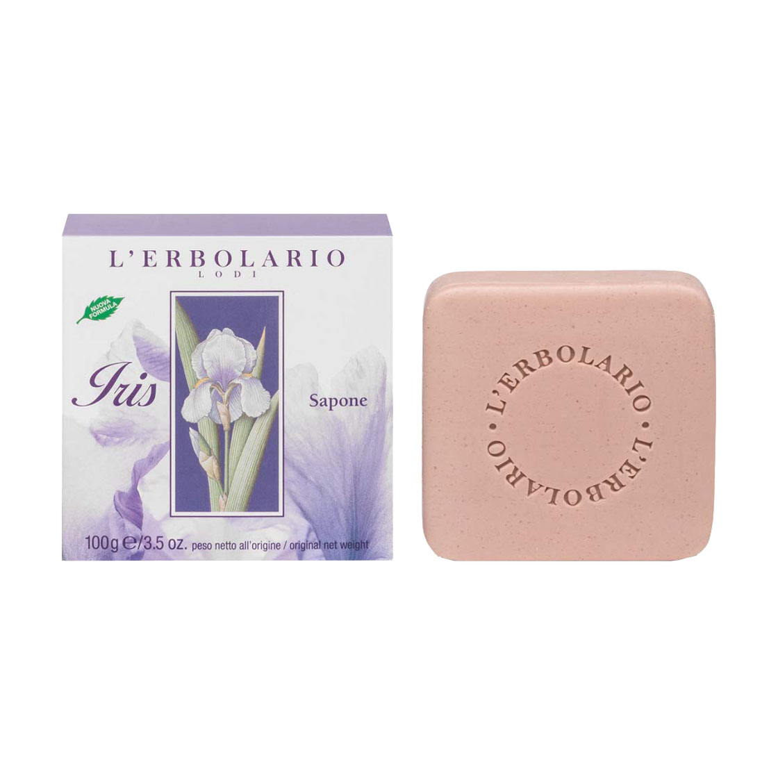 Ароматизоване мило L'Erbolario Ірис Iris, 100 г
